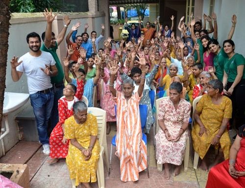 A Visit to the Elderly