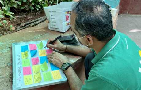 International Volunteering Day at Shantivan garden