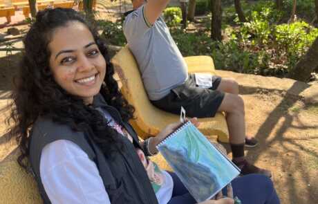 Painting in the Park with Purnima Sampat 3
